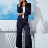 Washed Satin Fluid Pant