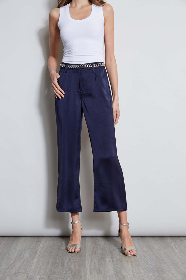 Washed Satin Fluid Pant