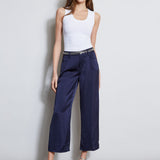 Washed Satin Fluid Pant
