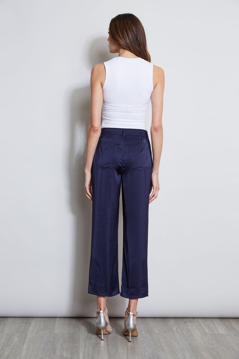 Washed Satin Fluid Pant