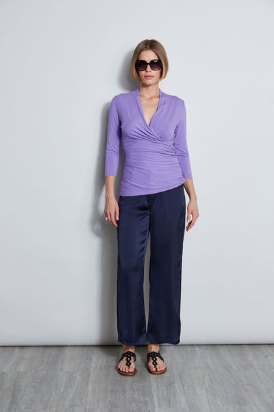 Mock Wrap Knit Image 4