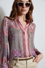 Silk Ottoman Paisley Shirt
