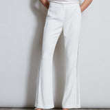 Lace Trim Fit & Flare Pant
