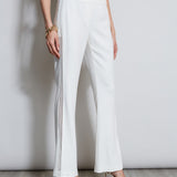 Lace Trim Fit & Flare Pant