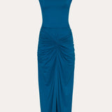 Gwen Ruched Midi Dress