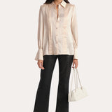 Chloe Charmeuse Blouse