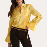 Chloe Charmeuse Blouse