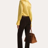 Chloe Charmeuse Blouse
