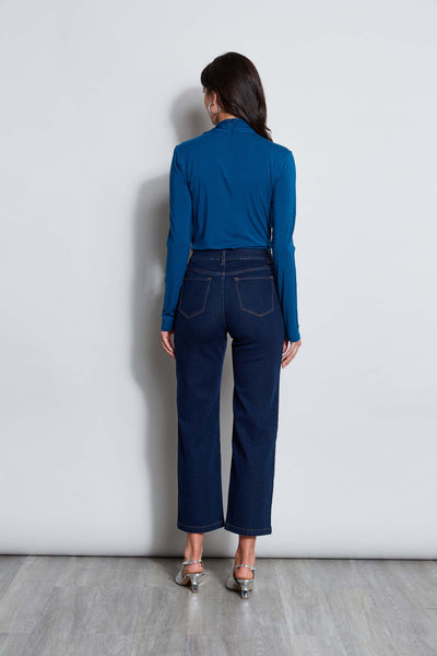 Long Sleeve Twist Neck Knit Image 4