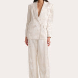Terra Linen Jacquard Blazer