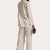 Terra Linen Jacquard Blazer