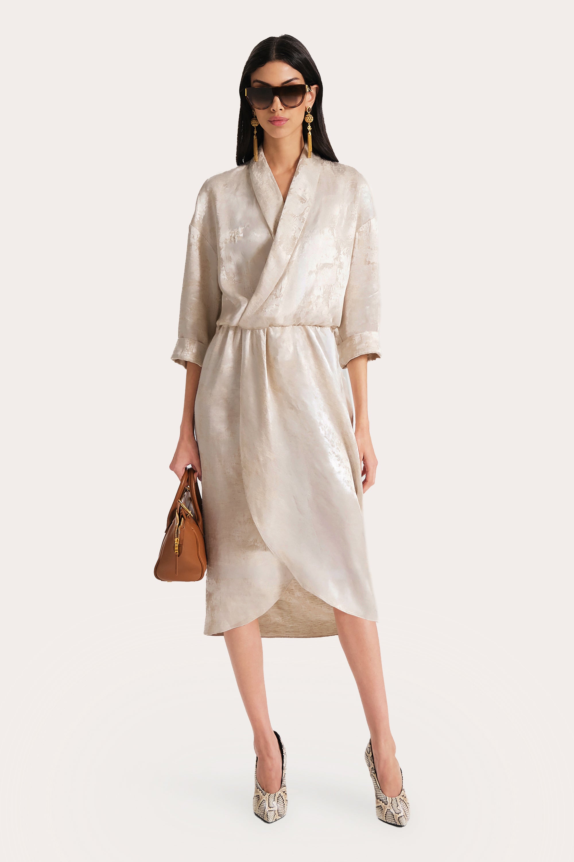 Terra Jacquard Dress