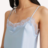 Brooke Silk Charmeuse Lace Trim Cami