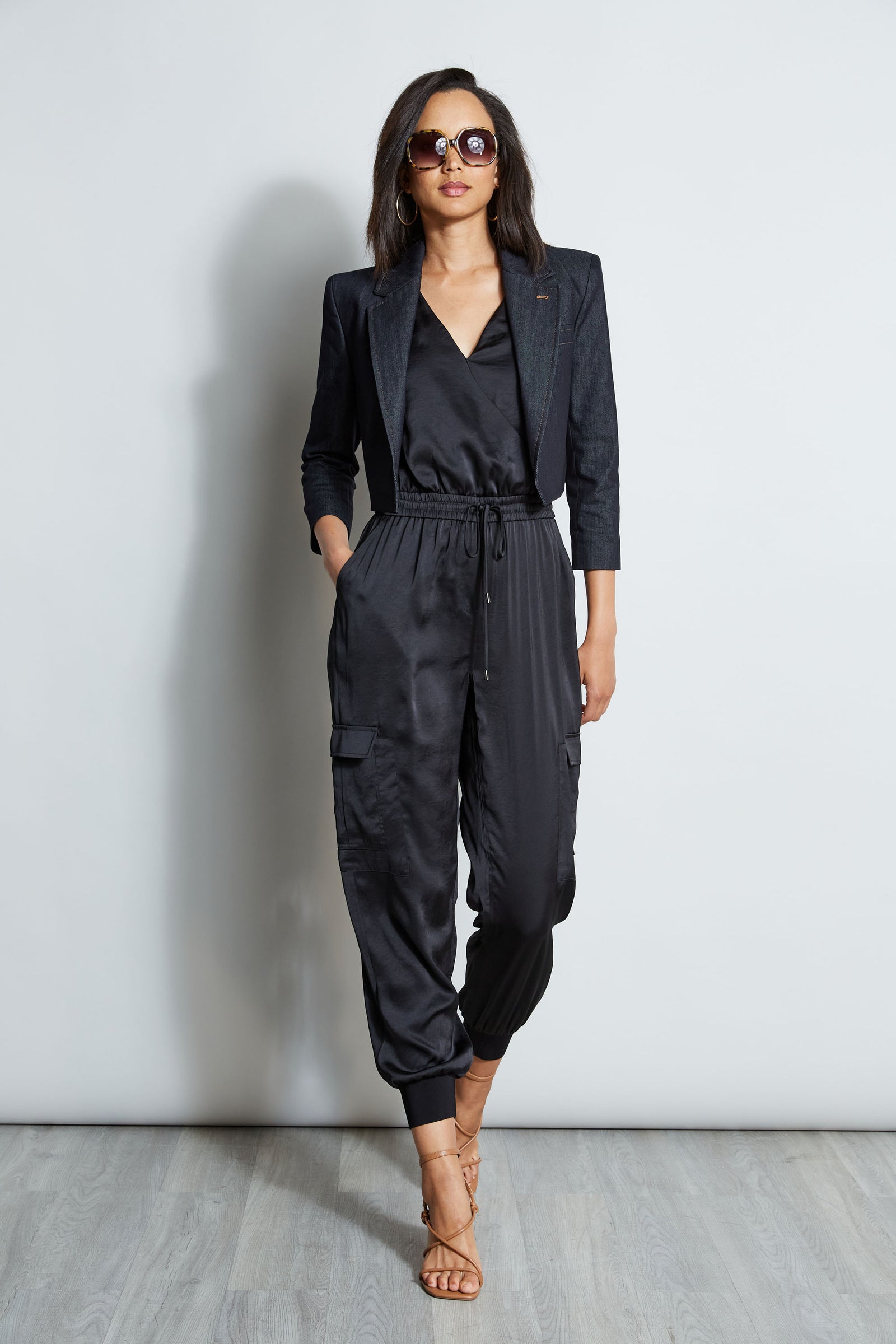 ジャケット・アウター denim docking tailored jacket archive E702P203_DENIM_E5027613_BLACK_