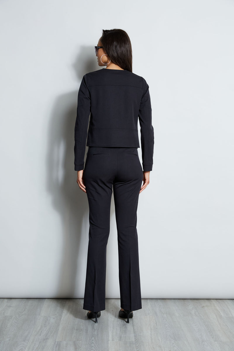 Stretch Cotton Fit & Flare Pant