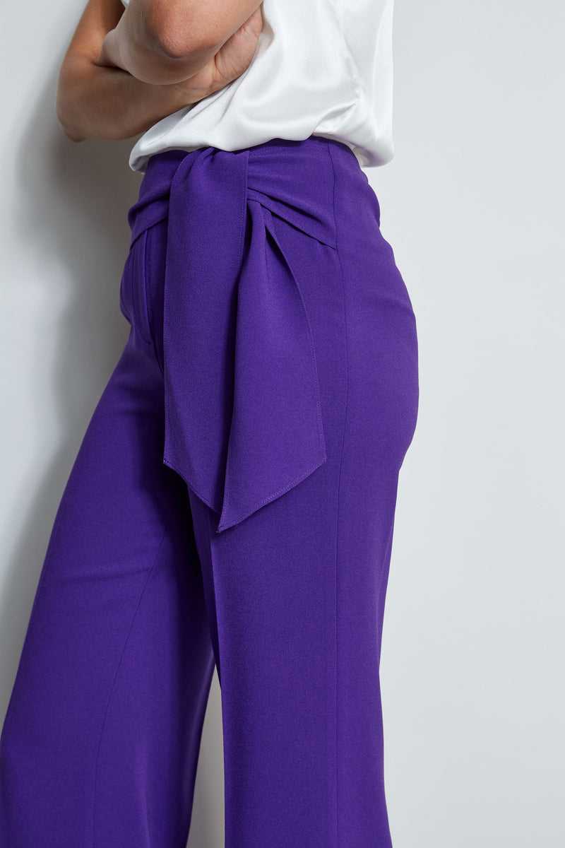 Wide Leg Sash Pant