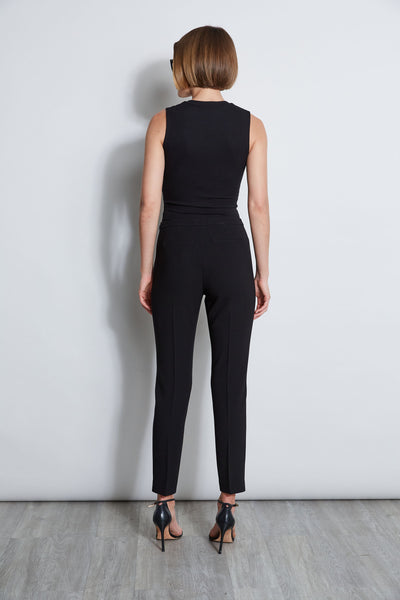 Slim Fit Crepe Pant Image 5