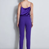 Slim Fit Crepe Pant