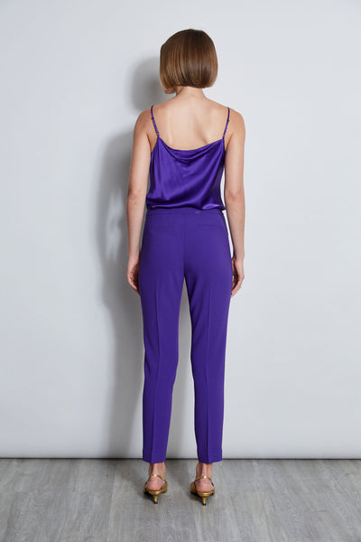 Slim Fit Crepe Pant Image 5