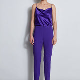 Slim Fit Crepe Pant