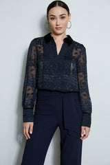 Silk Jacquard Shirt