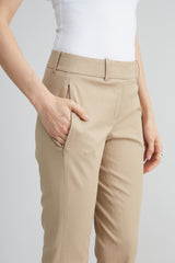 Stretch Cotton Fit & Flare Pant