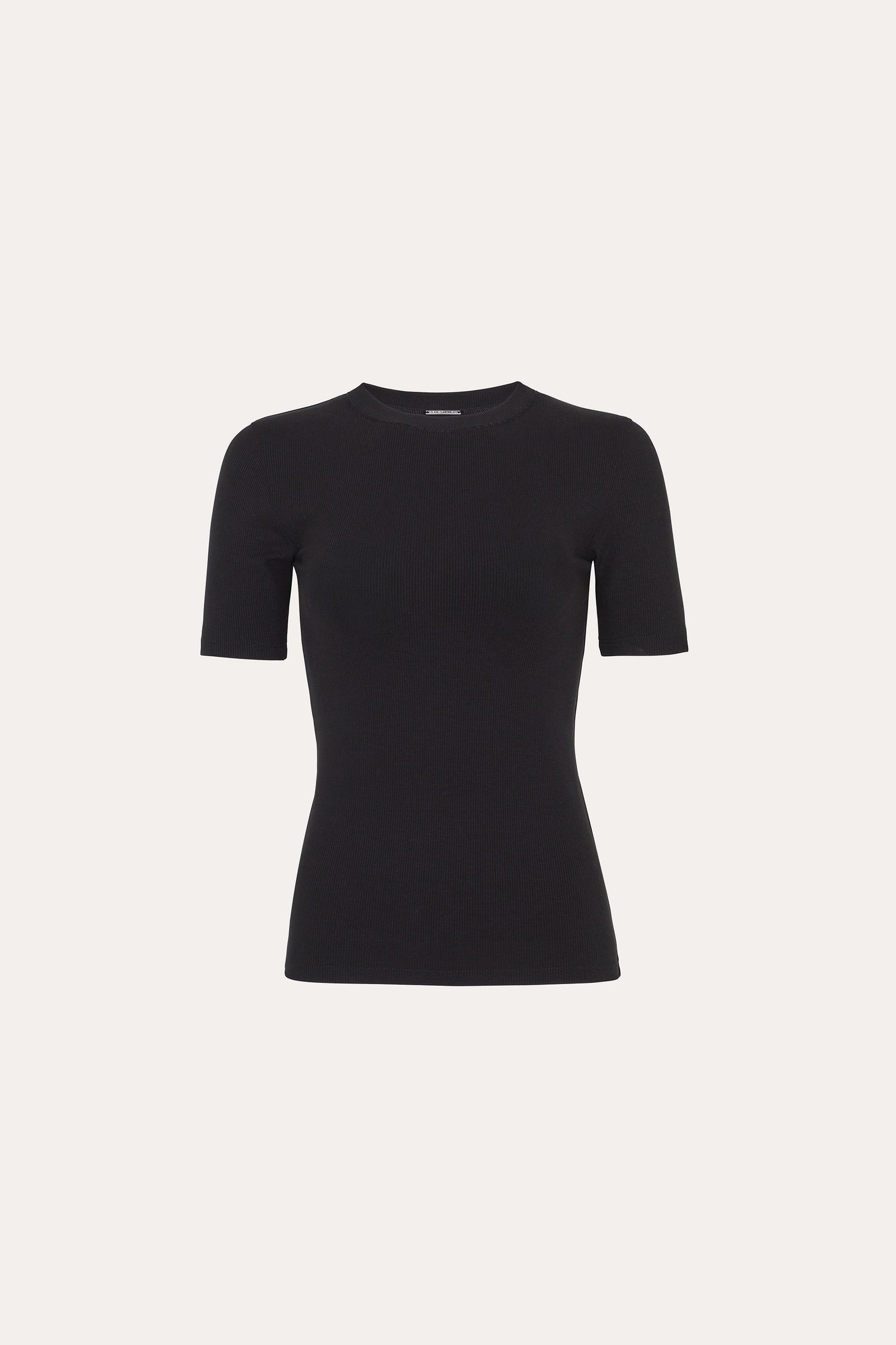 トップス Short sleeve hem rib tee ennoy black M E753P515_BLACK_1600x.jpg?v=