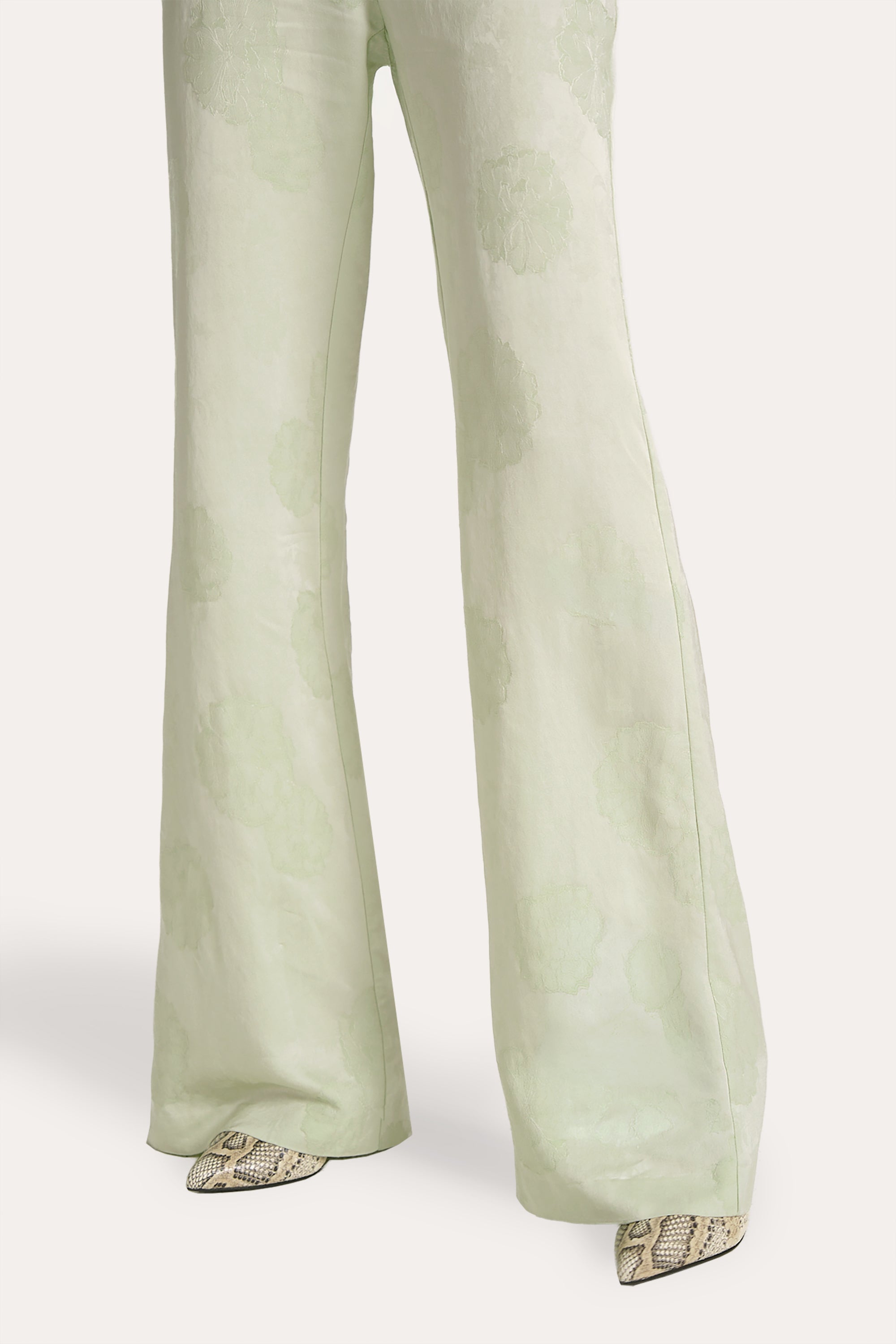 Savannah Satin Jacquard Pants