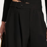 Sierra Tropical Wool Double Buckle Pants