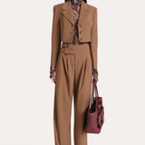 Sierra Tropical Wool Cropped Jacket