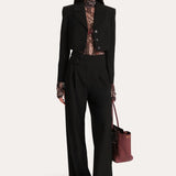 Sierra Tropical Wool Cropped Jacket