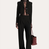 Sierra Tropical Wool Cropped Jacket