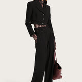 Sierra Tropical Wool Cropped Jacket