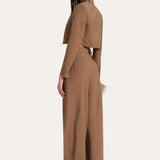 Sierra Tropical Wool Double Buckle Pants