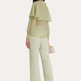 Savannah Satin Jacquard Pants