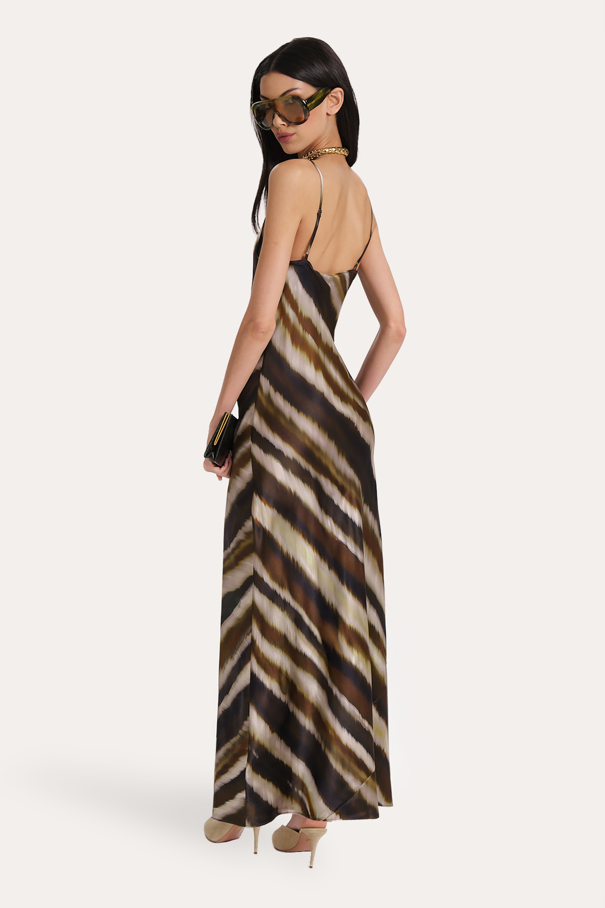 Lyra Silk Charmeuse Bias Dress