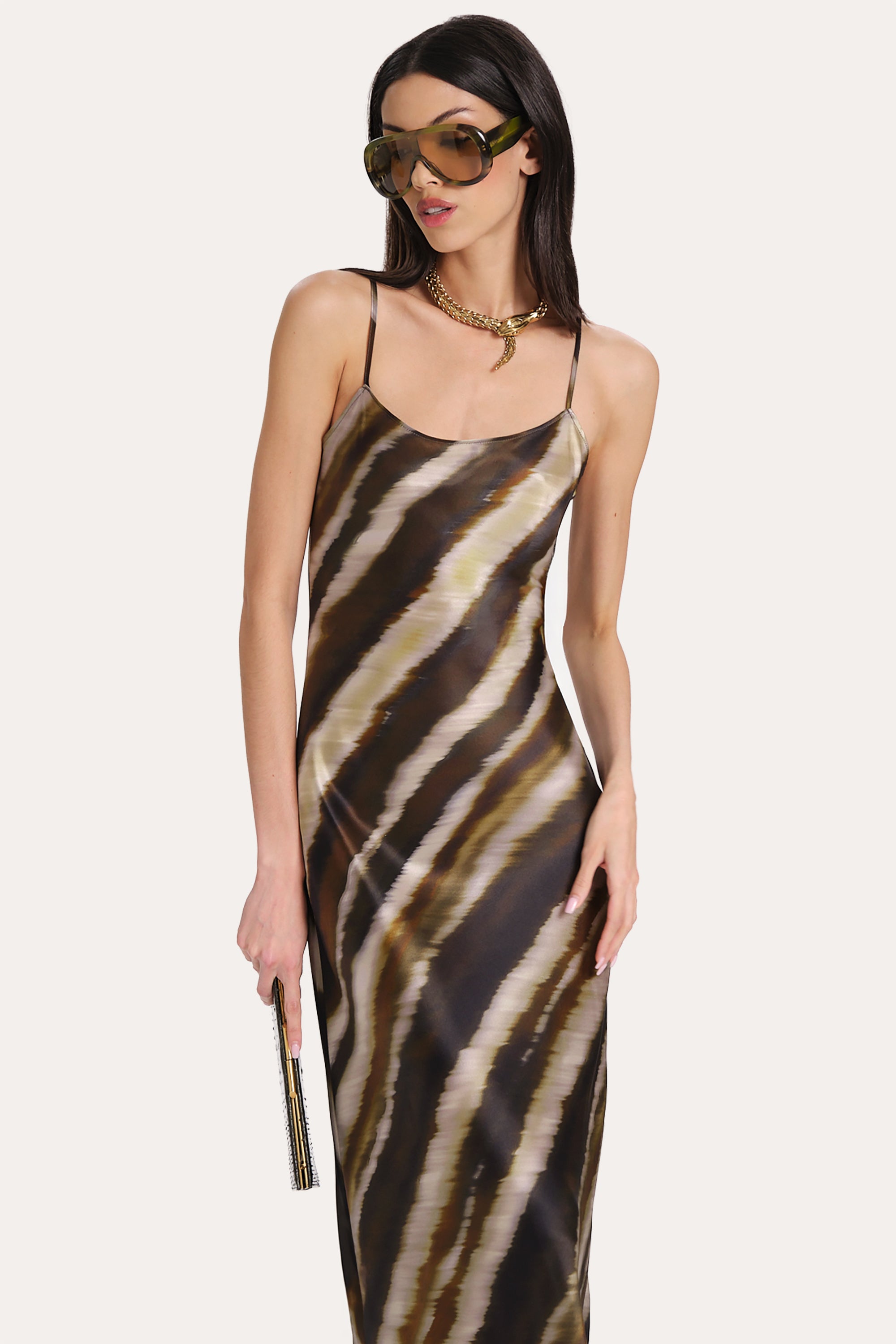 Lyra Silk Charmeuse Bias Dress