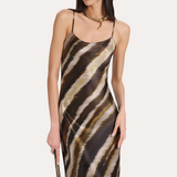 Lyra Silk Charmeuse Bias Dress