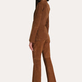 Anouk Goat Suede Tailored Jacket