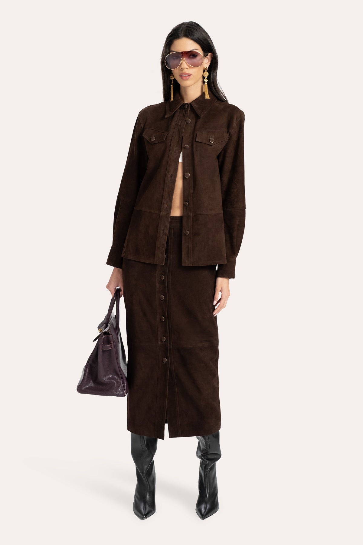 Althea Suede Shacket