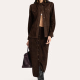 Althea Suede Shacket