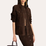 Althea Suede Shacket