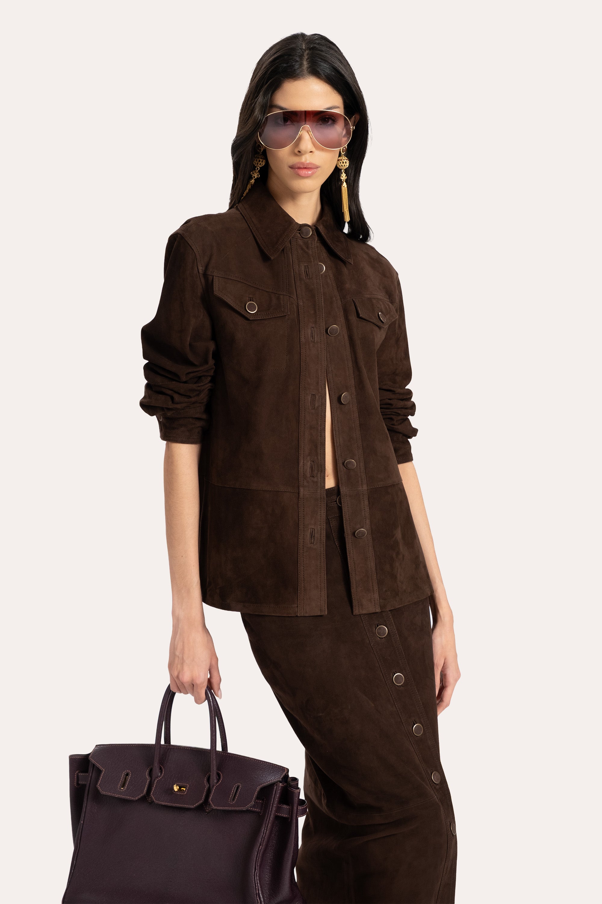 Althea Suede Shacket