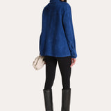 Althea Goat Suede Shacket
