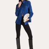 Althea Goat Suede Shacket