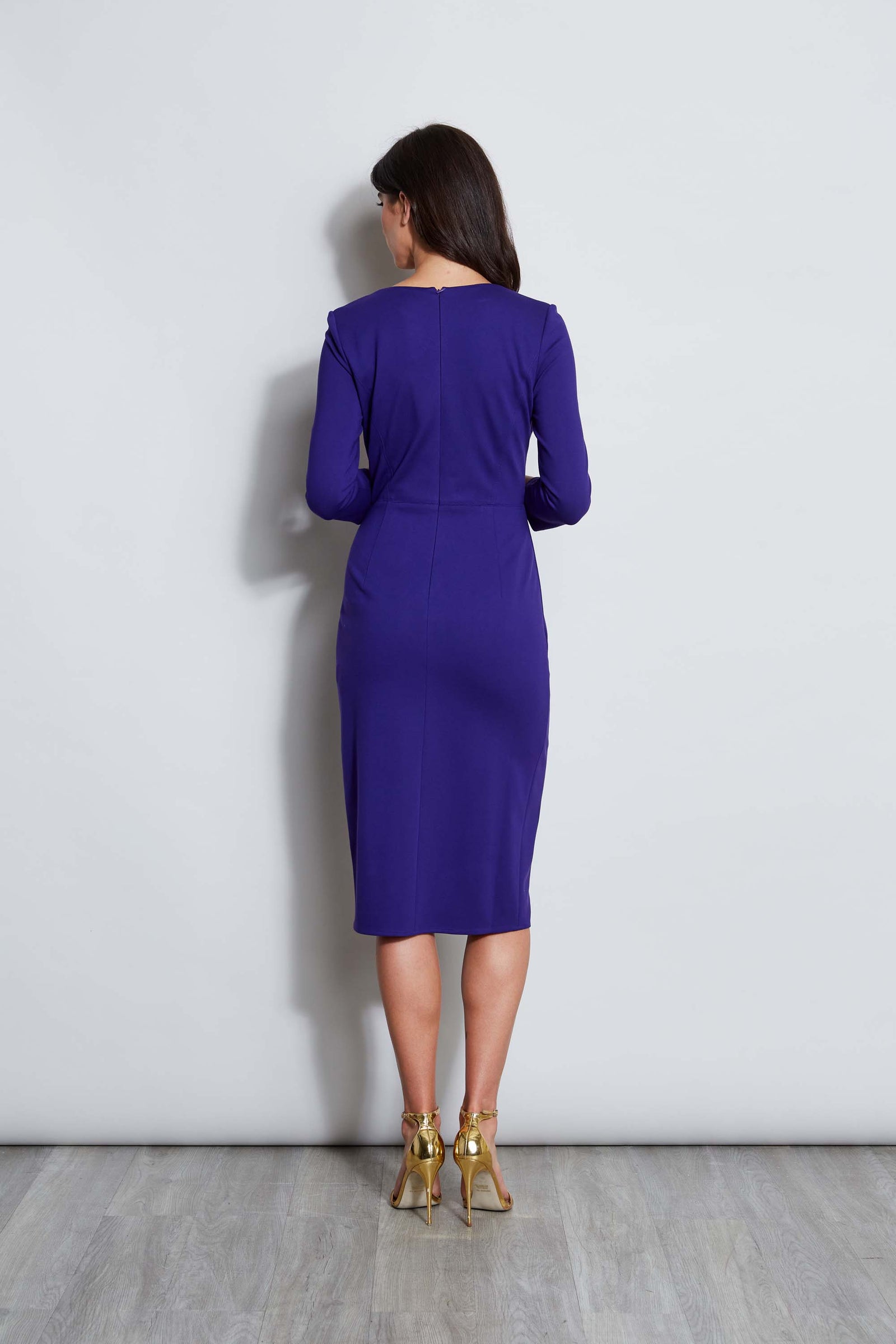 Keyhole Ring Wrap Dress – Elie Tahari