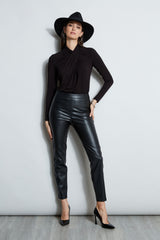 Vegan Leather Legging