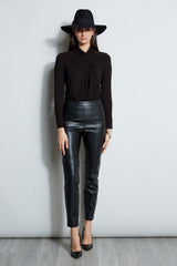 Vegan Leather Legging
