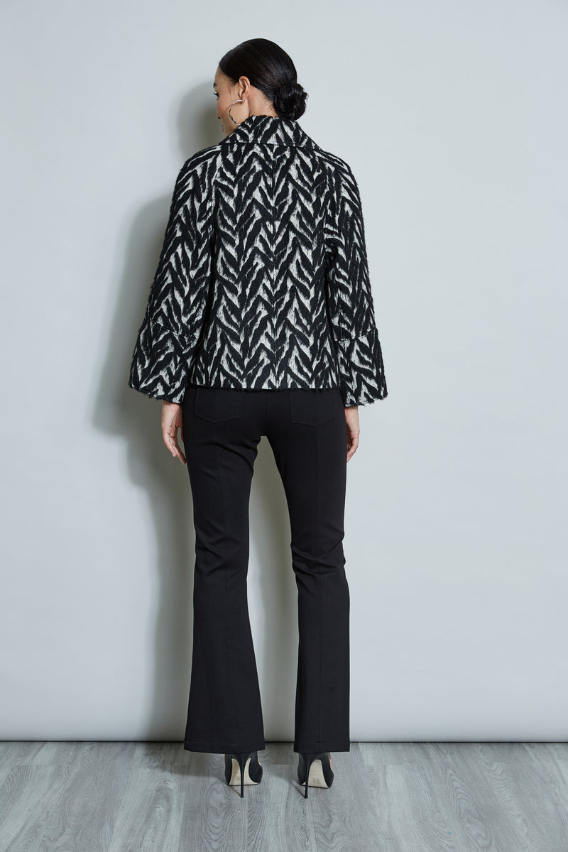 Wool Jacquard Jacket