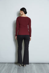 Contour Twist Sweater